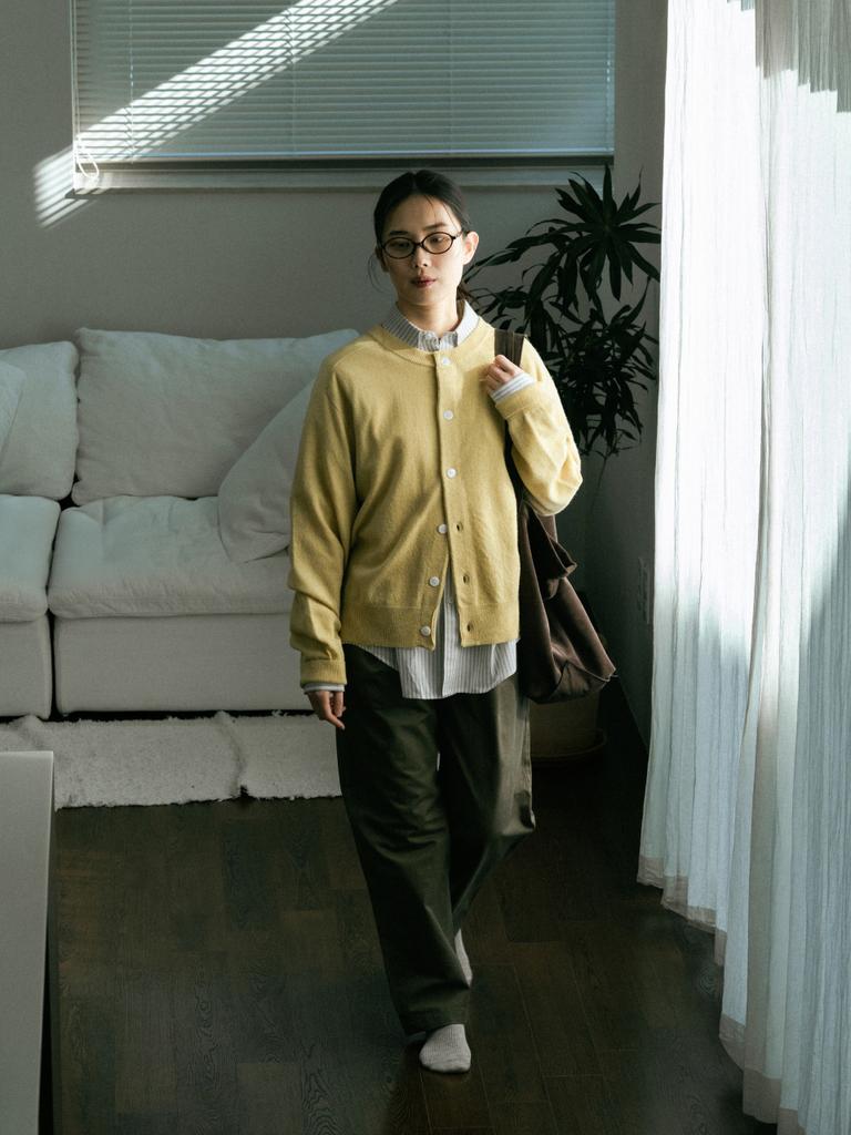 Have Had Light Whole Garment Cardigan (Butter)