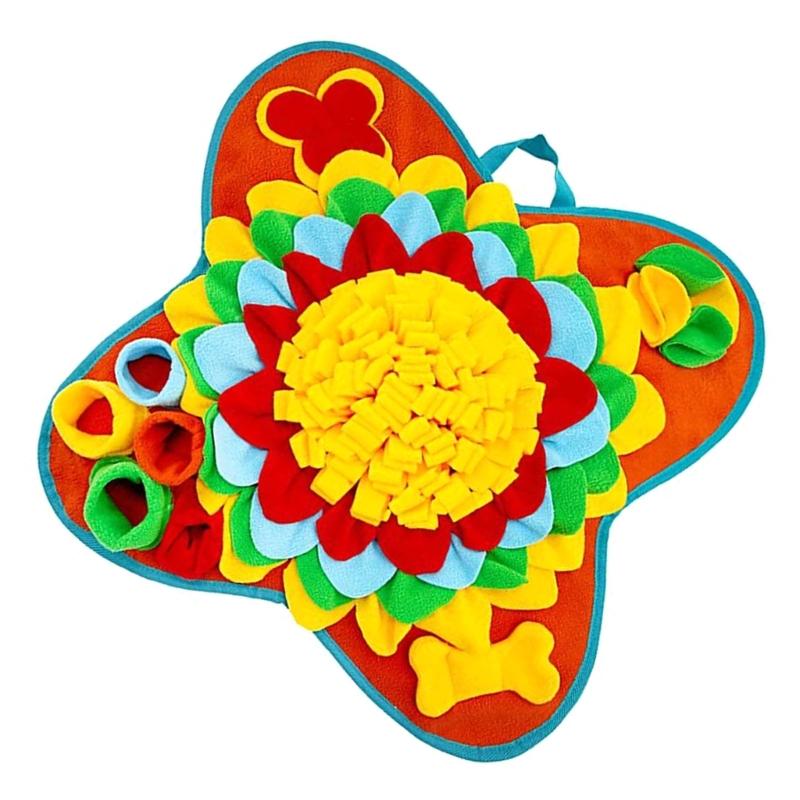 Snuffle Mat Dog Slow Feeder Treats Pad Pet Sniffing Toy Pad Licking Mat Puppy Training Pad Pet Dogs Feeding Supplies