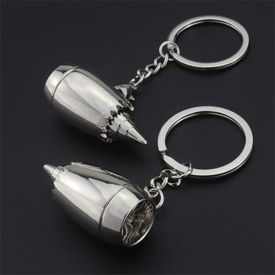 Aircraft Engine Model Keychain for Key Ring Creative Personality Aircraft Ke