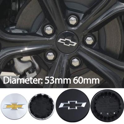 For MALIBU XL AVEO CAPTIVA CRUZE IMPALA LACETTI Sail SILVERADO 53mm 60mm Car Wheel Center Hub Caps