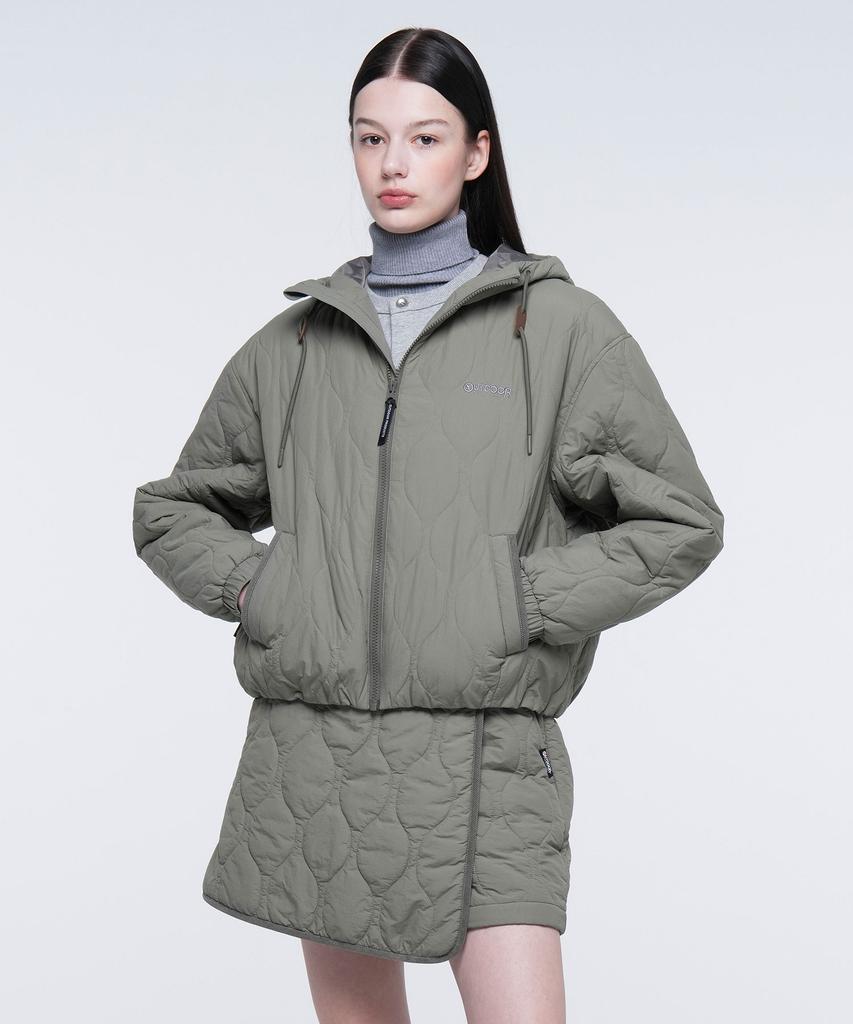 OUTDOOR PRODUCTS W Quilting Lap Skirts (Khaki)