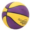 Gummi Basketball Gummi Gelb Lila Soft Touch Leicht zu Greifen Sport Basketball für Kinder Jugendliche