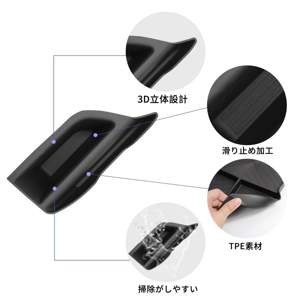 ZUNDUO Set for Suzuki New Bandit Passenger Seat Open Tray Dashboard Cup and Door Handle Storage Boxes BANDIT 4th November 2020 Rubber Mats for Front