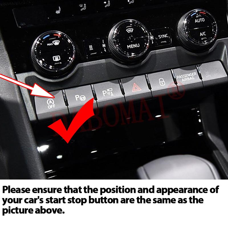 Car Start Stop Engine System Off Eliminator Device Control Sensor Plug Stop Canceller Wire for Skoda Kodiaq 2017-