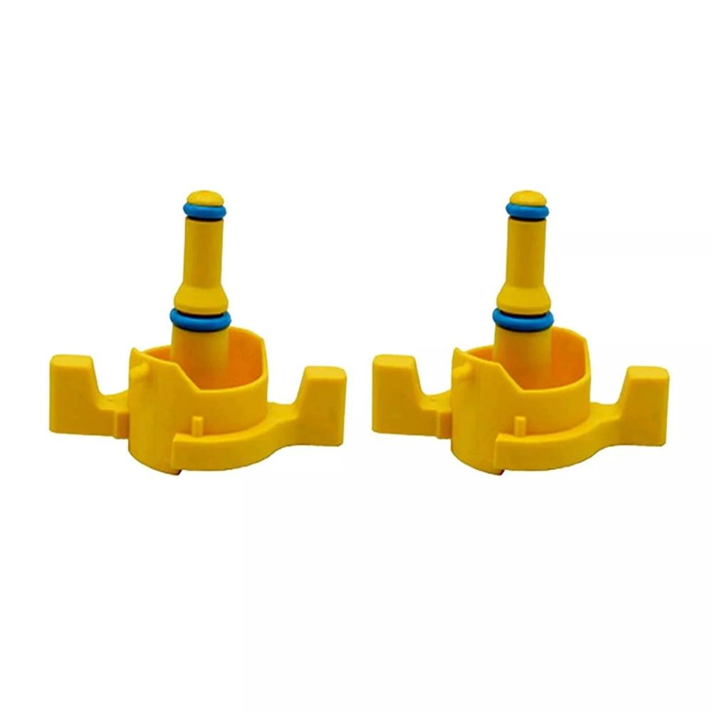 

2Pcs Fuel Drain Valve Plug HC3Z-9J305-A For Ford Super Duty F250 & F350 6.7L