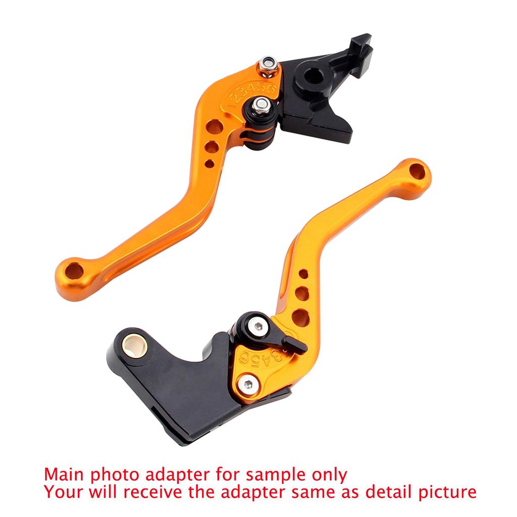 NEW Short Clutch Brake Lever fit for YAMAHA XSR900 XSR900GP MT-09 MT-09SP 24-25 Gold