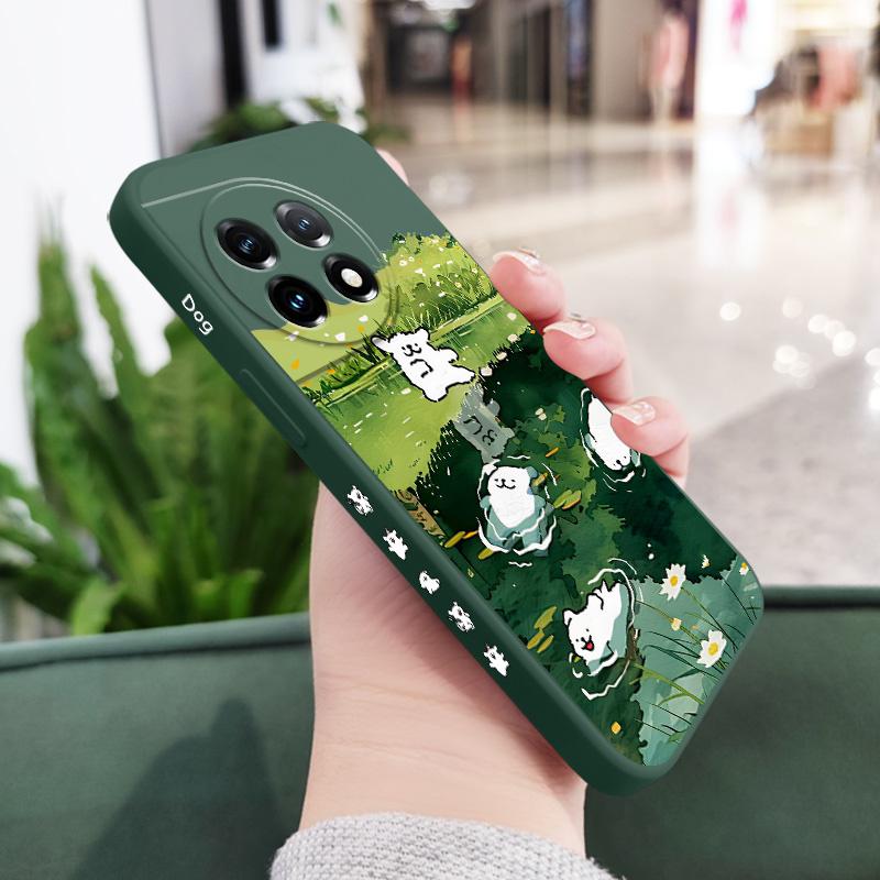 

Country Puppy Phone Case For Oneplus 13 13R 12 12R 11 11R 10 10R 10T 9R 9RT 9 8T 8 7 7T Pro 5G Liquid Silicone Cover OnePlus 13R 5G