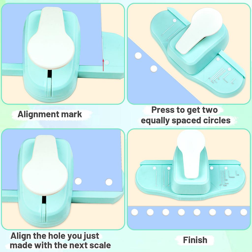 Hålslagsbräda för pärmplanerare 3 2 hål Svampkant Hålslagare dekor spetskanter pappersskärare för scrapbooking korttillverkning