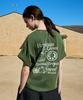 MINIMALPROJECT Happy Grow Pigment Short Sleeve T-Shirt Mst169 [Khaki]