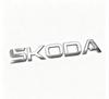 Neues SKODA Modell Kofferraum Logo Aufkleber - Englischer Buchstaben Emblem