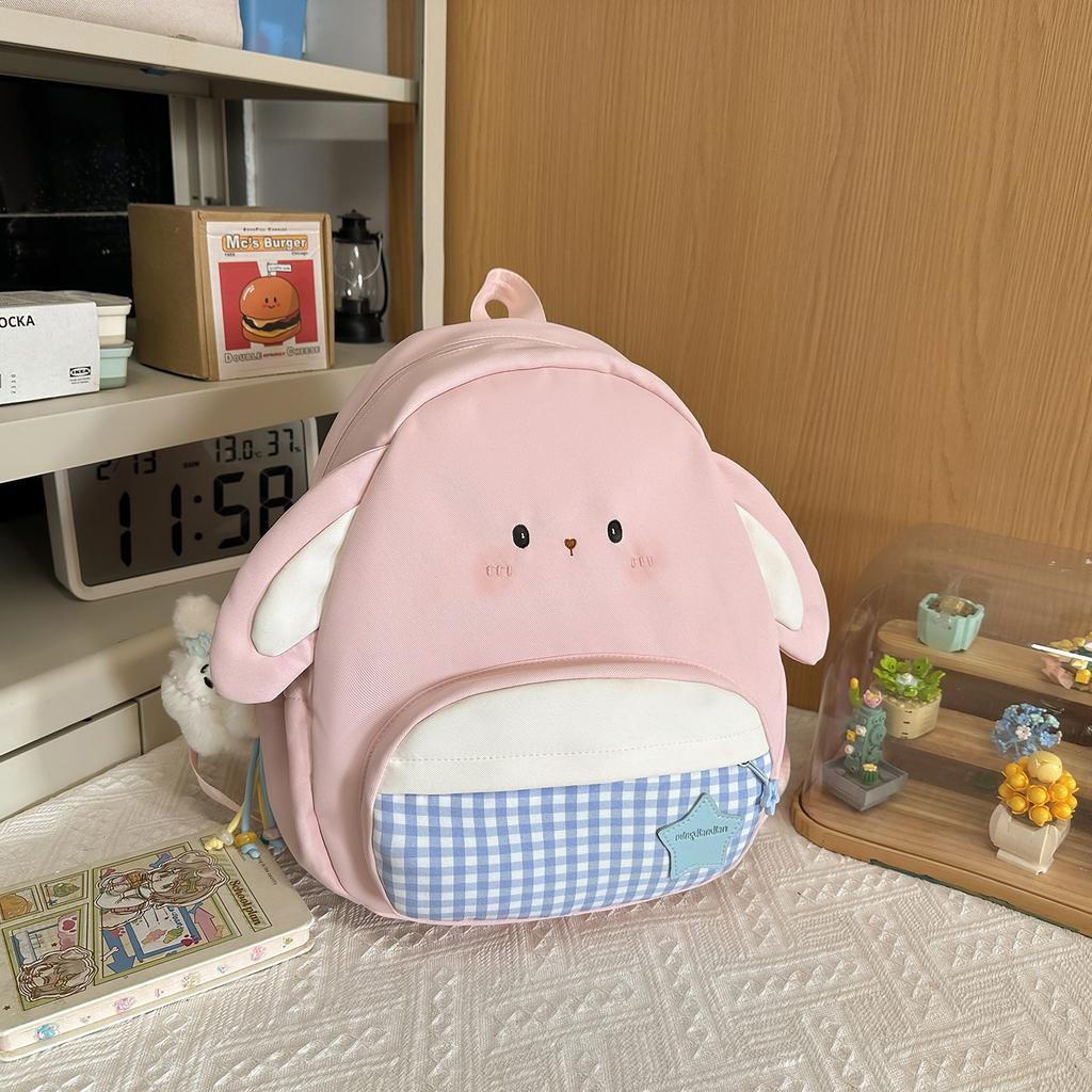 Schoolbag High Value Cartoon Backpack Girls Japanese ins Style Cute Rabbit Student Small Backpack Versatile Campus School Bag
