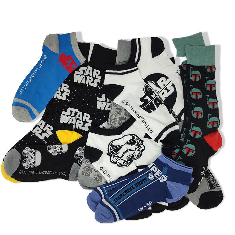 Star Wars - Calendrier de l'Avent Chaussettes/Taille de la boîte cadeau: 41/46
