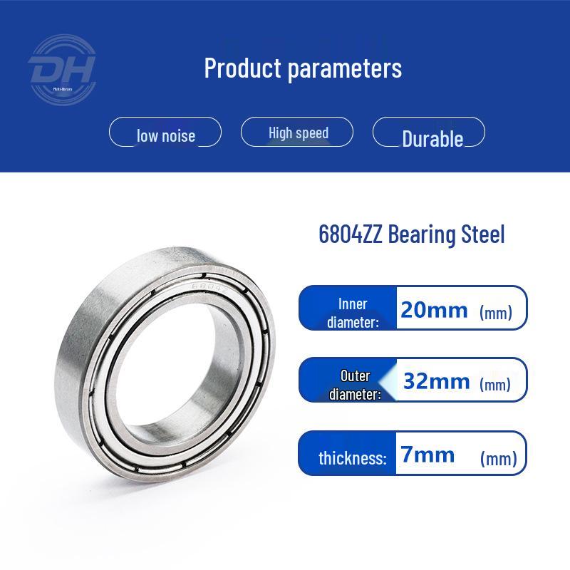 Precision Stainless Steel Ball Bearings: Deep Groove 6007, 6008, Miniature 6003