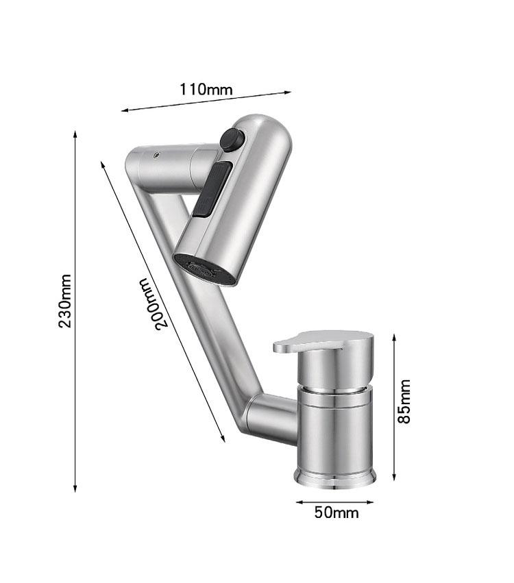 

Никель 304 Нержавеющая сталь Смеситель для раковины в ванной комнате Монтаж на столешницу Горячий и холодный Смеситель Воды Смеситель для ванной комнаты Кран для умывальника для ванной комнаты