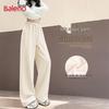 Baleno Women's High-Waist Loose Straight-Leg Casual Pants