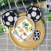 Fringe Skirt Soccer Fan Costume Supplies Set Cheerleading Gear Set  Game Day Match Party