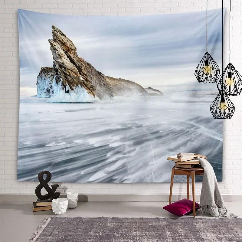Natural Scenery Aesthetic Decorative Tapestry Home Wall Decoration Living Room Office Tapestry