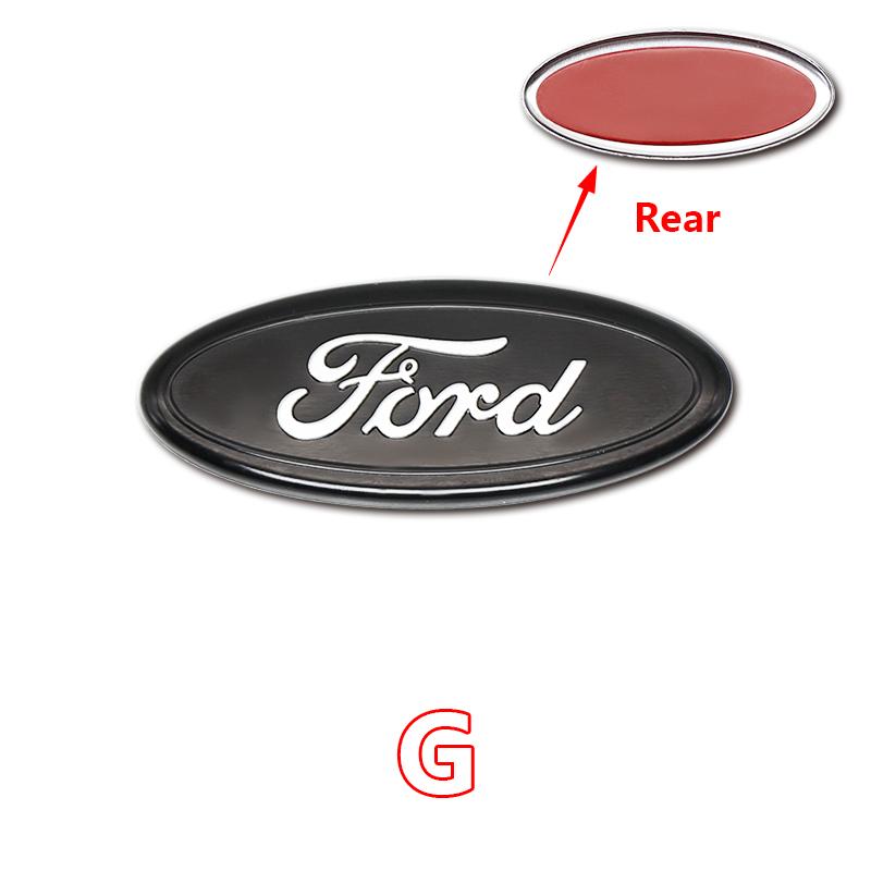 For Ford Focus 3 MK2 Fiesta MK7 Rigid Aluminum Steering Wheel Center Badge Mondeo MK4 Fusion Vehicle Interior Tuning Accessories