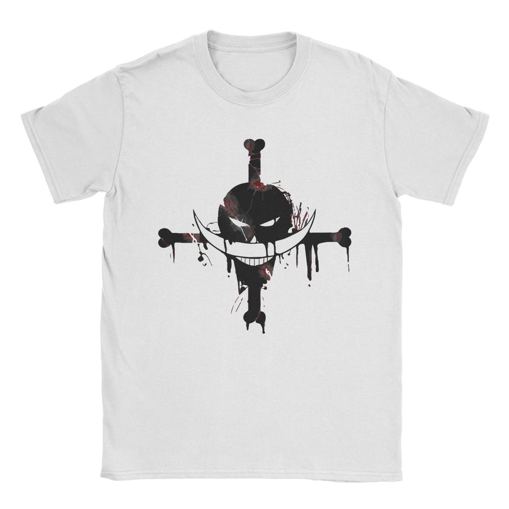 Whitebeard Edward Newgate Ones Pieces Trička 100% Bavlna Oblečení Volnočasová Krátký Rukáv Kulatý Výstřih Trička Grafická Trička Unisex