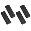 87214-A2000 10pcs Black Exterior Roof Cover Molding Cap Plastic Fit for Kia Soul