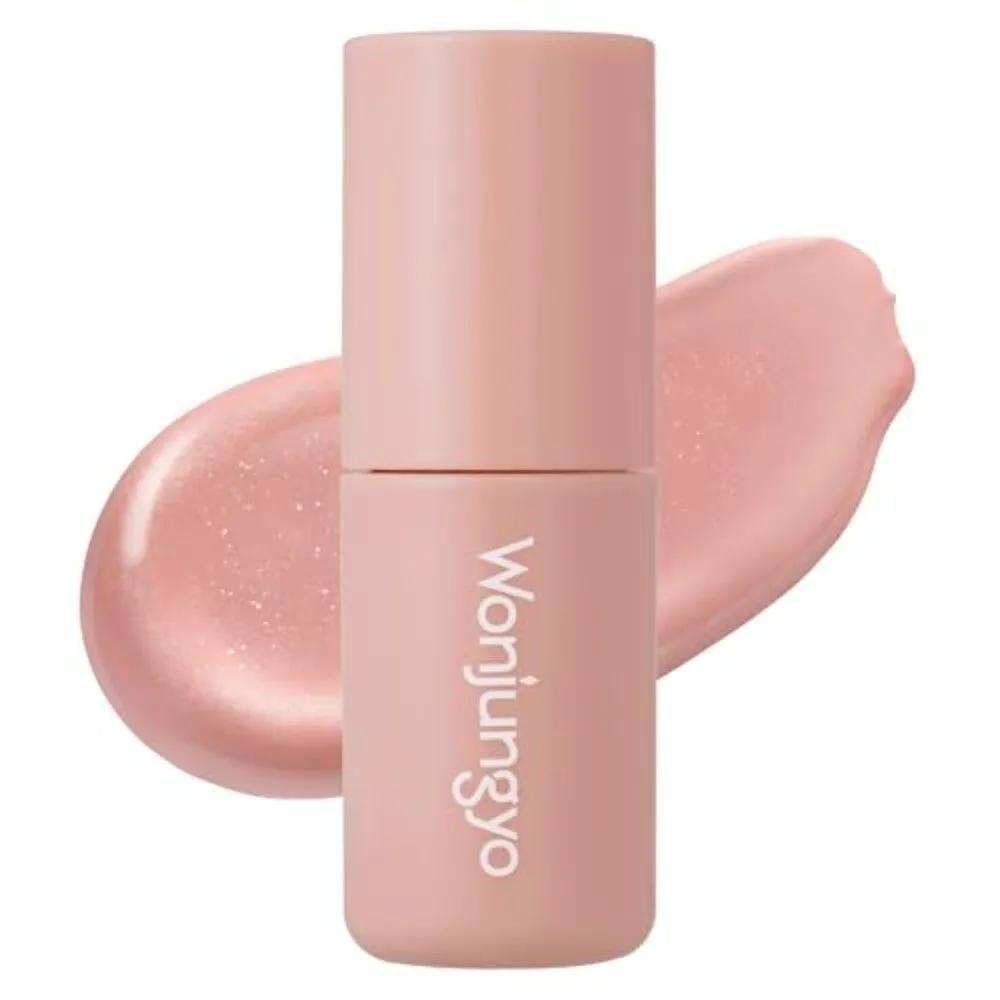 Wonjungyo Bare Bloom Cheek Blusher 04 Peach Tea 2-Piece Set A