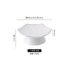 High Footed Tea Snacks Cold Dishes Buddhist Mood Sacrificial Plate Hotel Club Creative Tableware High Plates Dim Sum Snack Plate