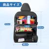 Car Seat Back PU Back Seat Storage Car Seat with Folding Tablet Drink Large Waterproof and Convenient Seat Car Accessories Pocket, Material, Bag,