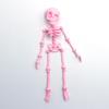 Poseable 3D Printed Skeleton Figure Ornament - Trendy Decoration Toy Gift
