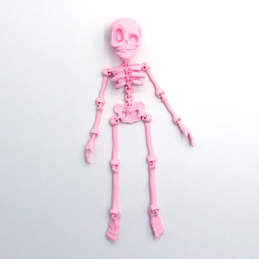 Poseable 3D Printed Skeleton Figure Ornament - Trendy Decoration Toy Gift