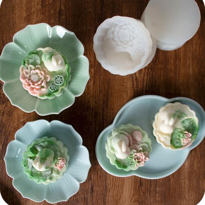 Kreativní silikonová forma na králičí mléčný pudink, forma na pudink, roztomilá kreslená želé, dortová forma, dekorace na dort, pečení, pekařské nářadí