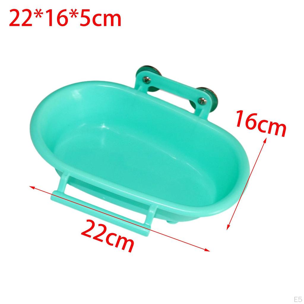 Bird Bath Tub, Parrot Cage, Hanging Small Budgie Box