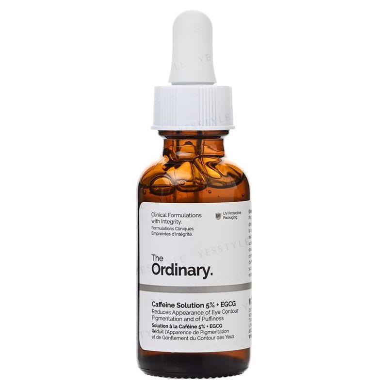 THE ORDINARY Roztwór kofeiny 5% + serum pod oczy z EGCG
