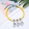 Pet Collar Exquisite Pet Neck Circle Adjustable Cats Dogs Necklace with Removable Bell Pendant Pet