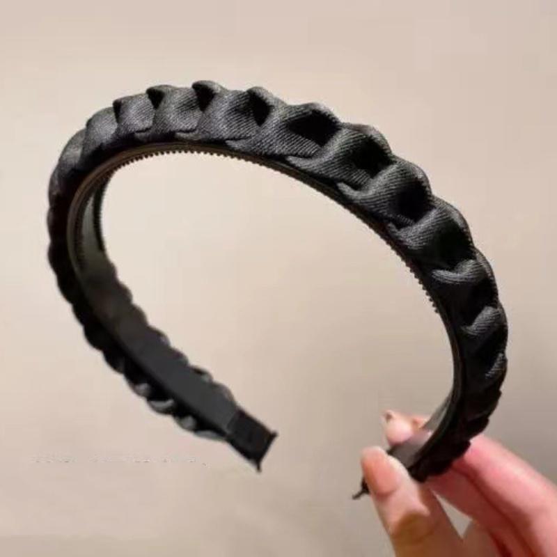 Headbands Style Simplicity Solid Color Weaving Pattern Womens Hair Accessories