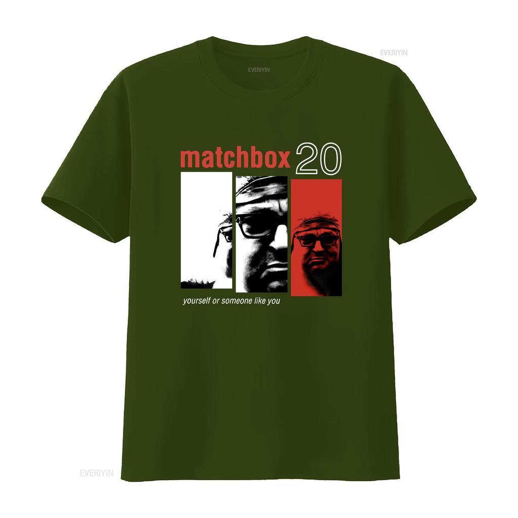 Matchbox Twenty Yourself or Someone Like You Alternative Rock Music T Shirt vintage Washed Stretched Breathable Soft