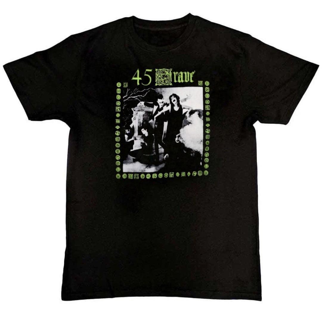 45 Grave, rock band Graphic Print Mens T-Shirt S