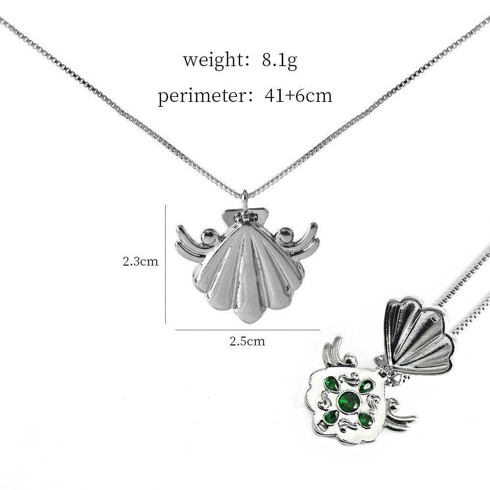 Anime Mermaid Melody Pichi Pichi Pitch Necklace Nanami Ruchia Lucia Hanon Hosho Cosplay Necklace Jewelry Shell Pendant Choker Accessories