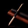 Metal Plated Rotating Ballpoint Pen, Business Advertising Gift, Oil Pen, Ballpoint Pen, Signature Pen, School Office Supplies