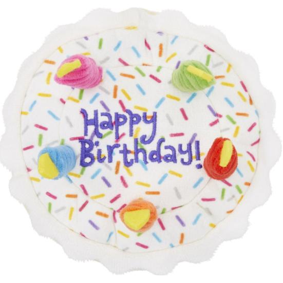 Dog Cake Toy Colorful Candles Bite Resistant Creative Funny Dog Gift Soft