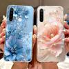 For Xiaomi Redmi Note 8 Case Vintage Dragon Luxury Flower Soft Silicone TPU Cover For Redmi Note8 Note 8T Phone Cases Shockproof