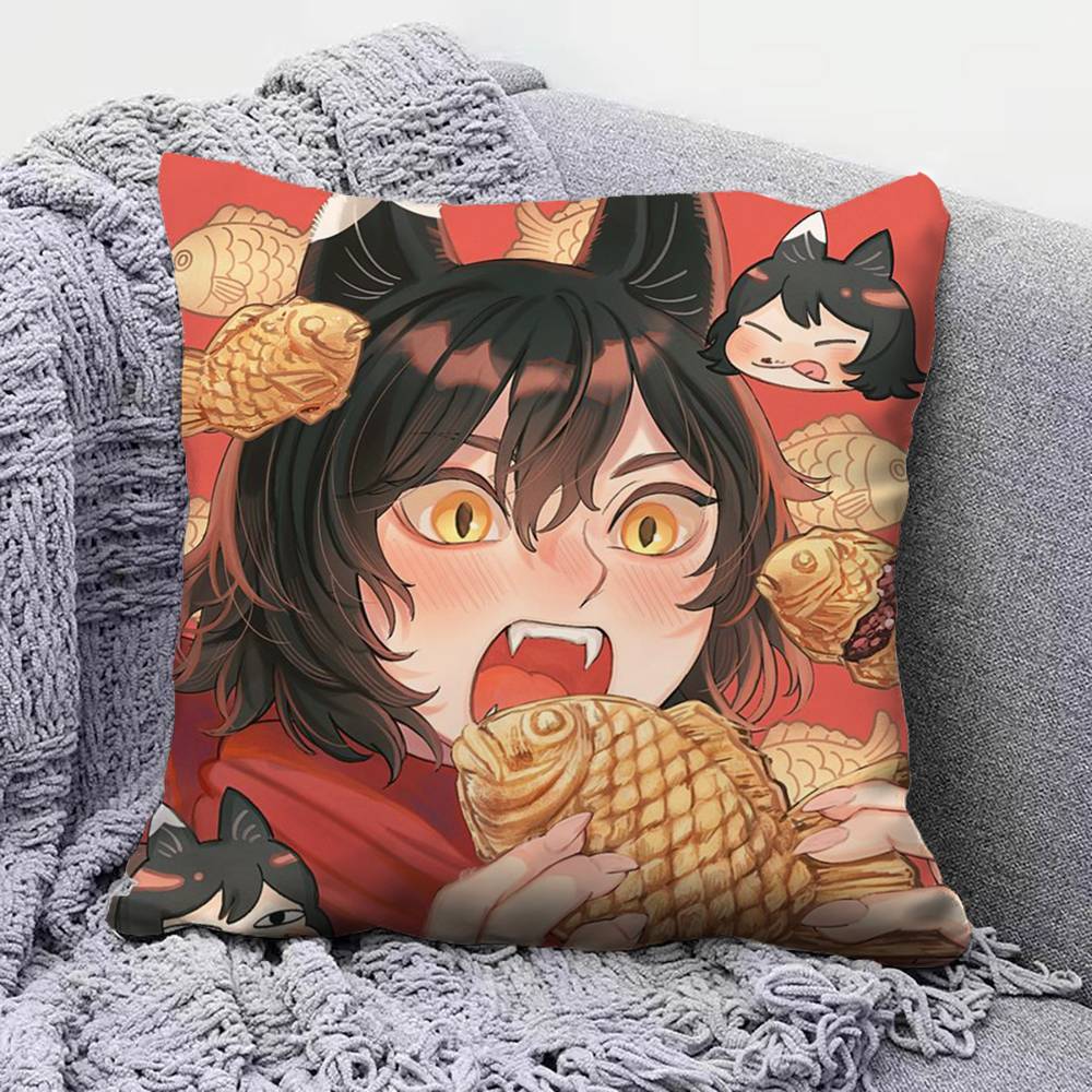 

Delicious in Dungeon Anime Marcille Home Sofa Cushion Covers and Aecorative Custom Pillow Covers 30x30 cm
