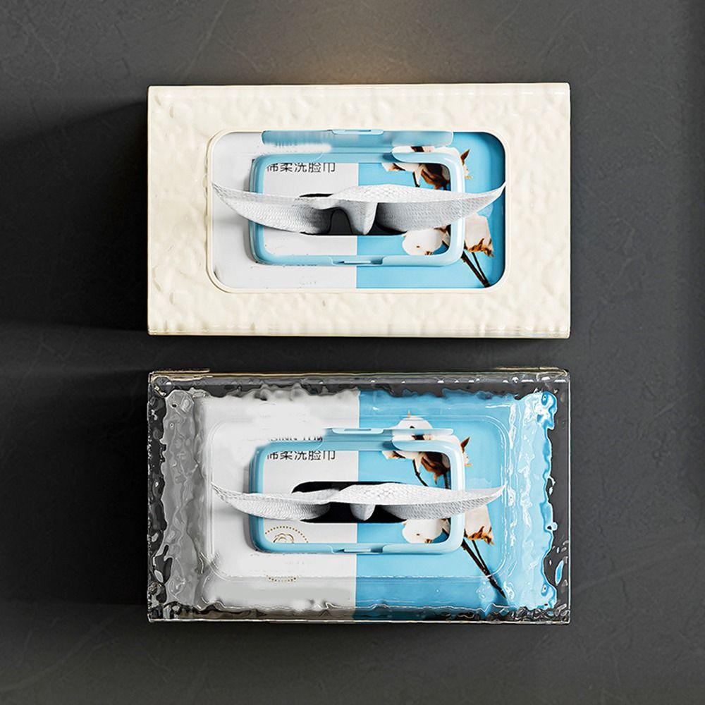 

Настенная сушилка для белья с волнами для воды, пластиковый ящик для хранения полотенец для лица, держатель для влажных салфеток для кухни