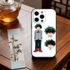 Anime M-My Hero Academia D-Deku  Phone Case For iPhone 17,16,15,14,13,12,11 Plus,Pro Max,XS,Soft Silicone Black Cover