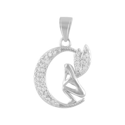 Silver Pendant with Cubic Zirkonia (2080510)