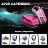 1 Pair 60921 Filter Cartridges for Respirator Mask, Gas Mask Filter Compatible with 6200,6800,7502, 7503 Masks(Pink)