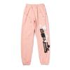 Felpa Unisex con Stampa Grafica di Lettere Vestibilità Larga Pullover Streetwear Set di Felpa e Pantaloni per Coppia