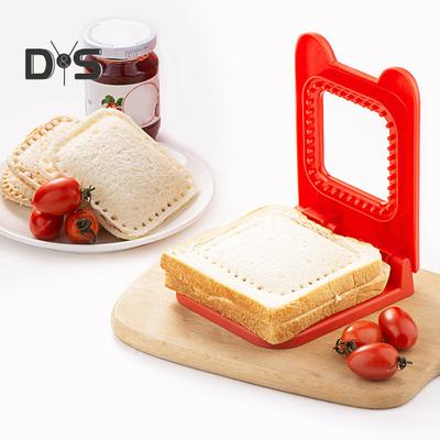 Sandwich Cutter Sandwich Bread Mould DIY Food Grade Stainless Filling Sandwich Seal Machine Mold Baking Tool