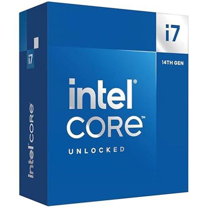 Processeur - INTEL - Core I7 14700K - 14 Coeurs - 5,6 GHz - Box