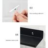 Aluminum Alloy Living Room Floating Shelves No Drilling Bedroom Decoration Wall Shelves Bathroom Storage Rack