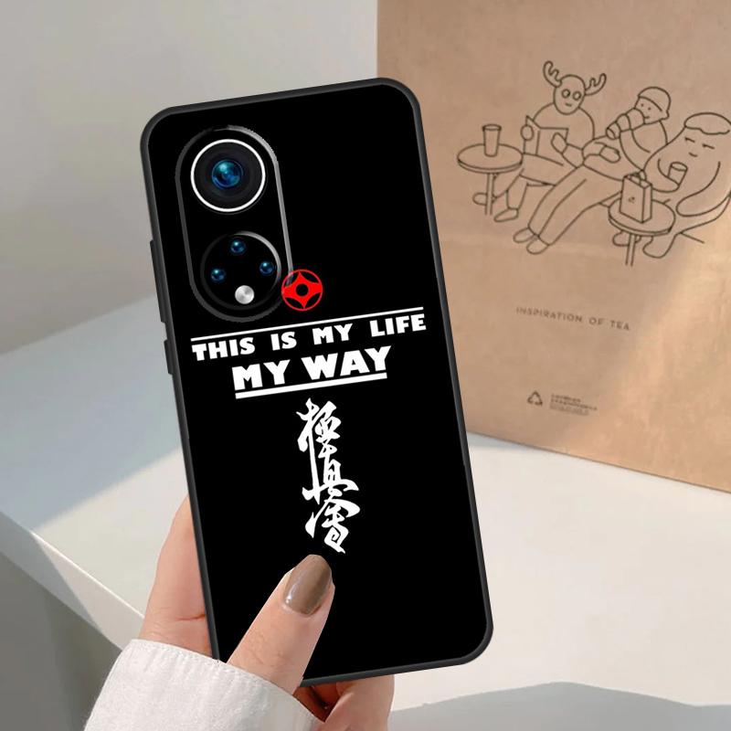 Kyokushin Karate Symbol For Honor Magic 8 7 6 5 Pro Case For Honor X9d X9c X9b X9a X8c X8b Win 200 400 50 70 90 Lite